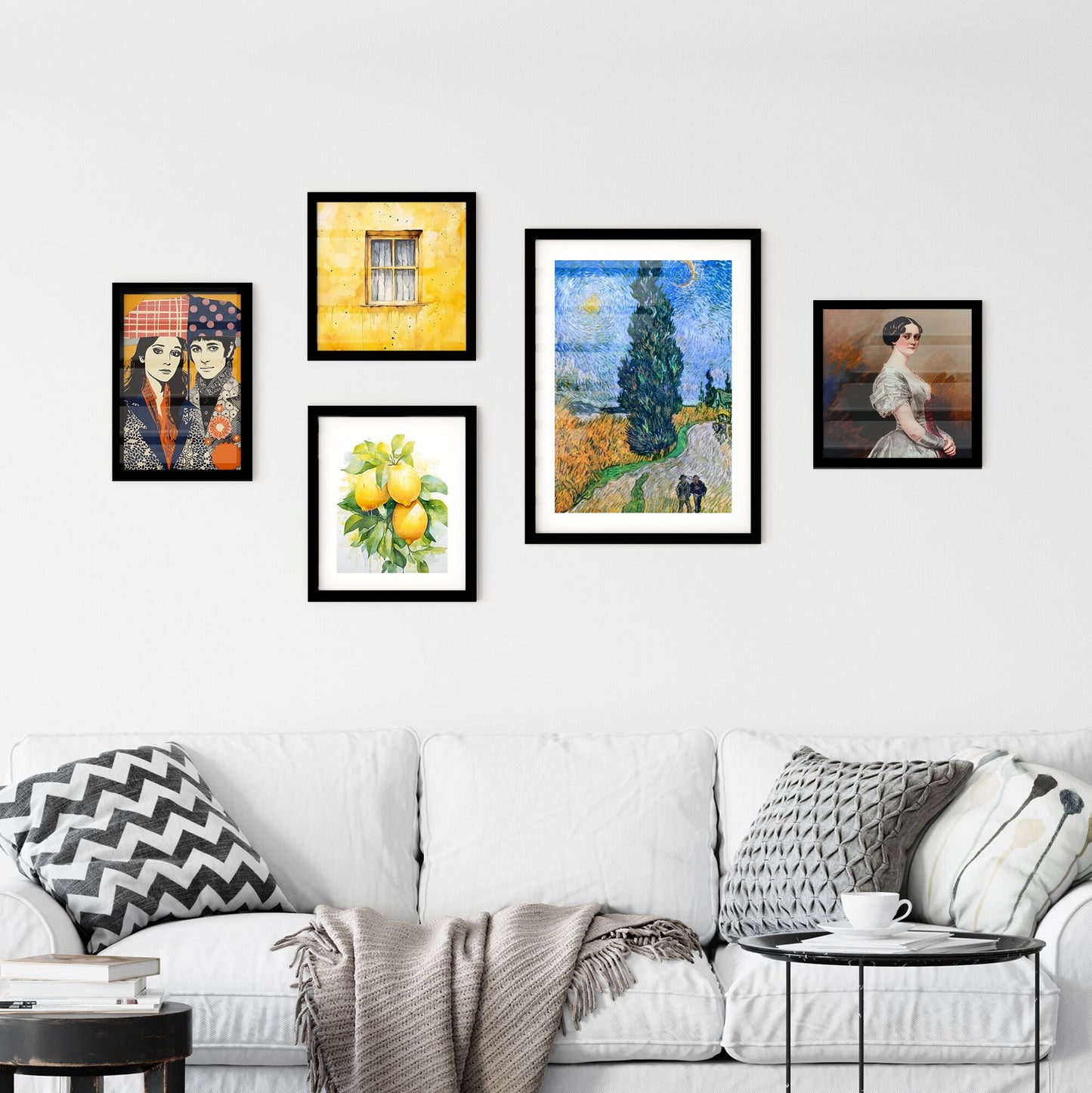 Road with Cypress and Star – Vincent van Gogh Wall Art