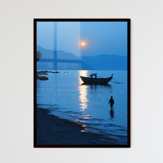 Vibrant Seascape - Framed Art Print
