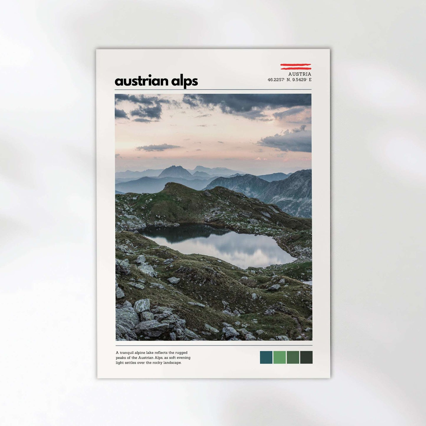 Austrian Alps - Location Print