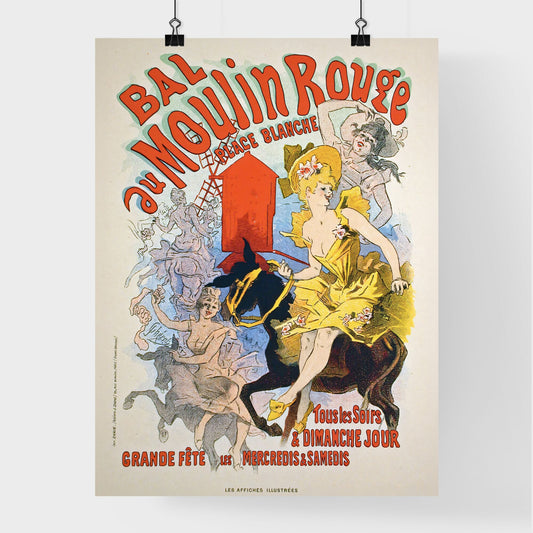 Bal du Moulin Rouge Poster by Jules Chéret Poster
