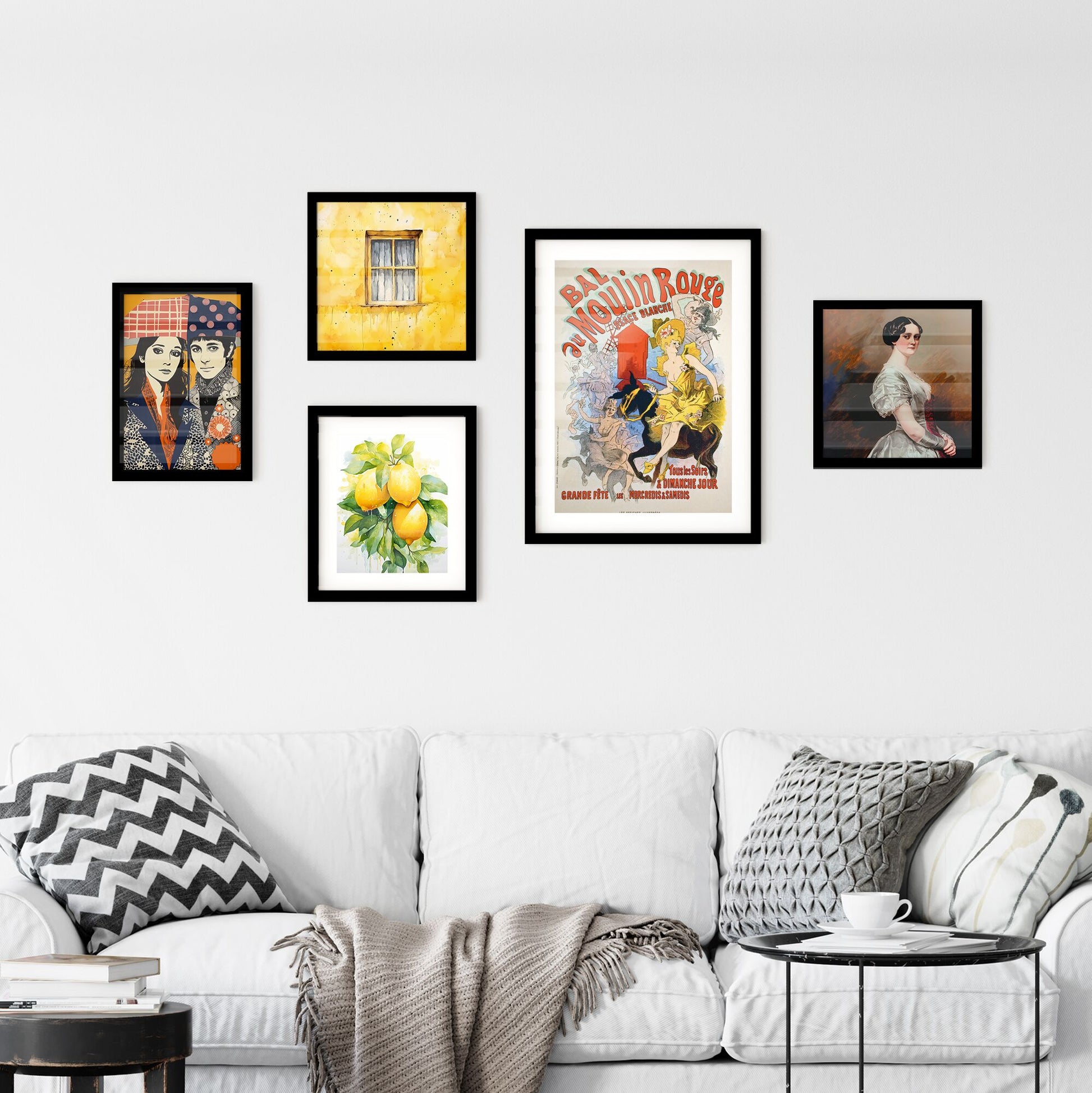 Bal du Moulin Rouge Poster by Jules Chéret Wall Art