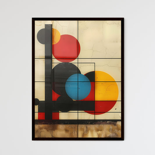 Abstract Geometric Art Poster - Framed Art Print