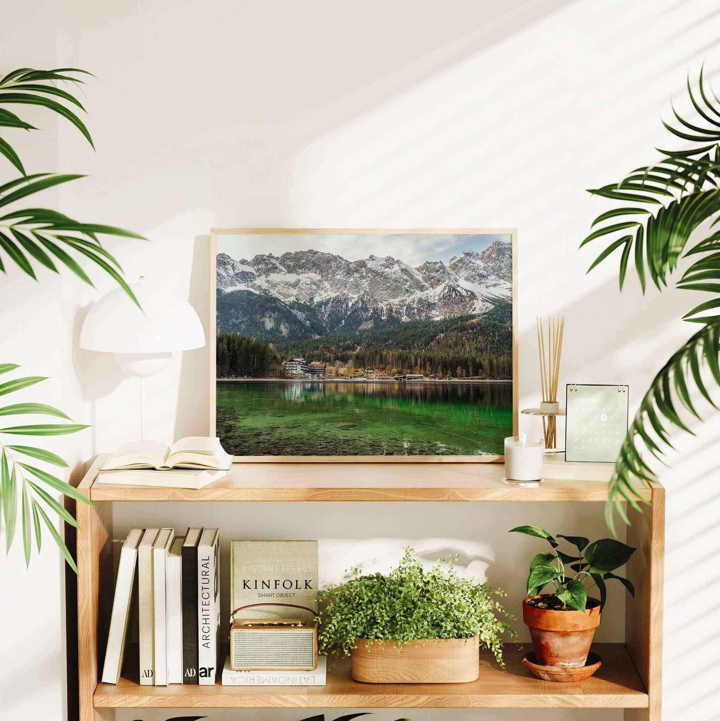 Eibsee Wall Art Print – Bavarian Mountain Photography