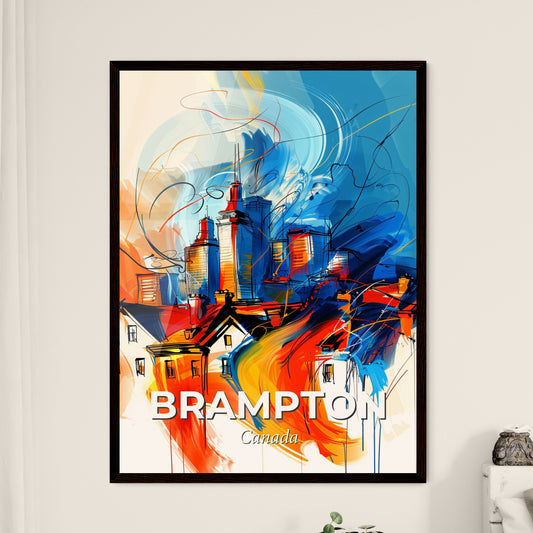 Vibrant Brampton, Canada - A Painting Of A City