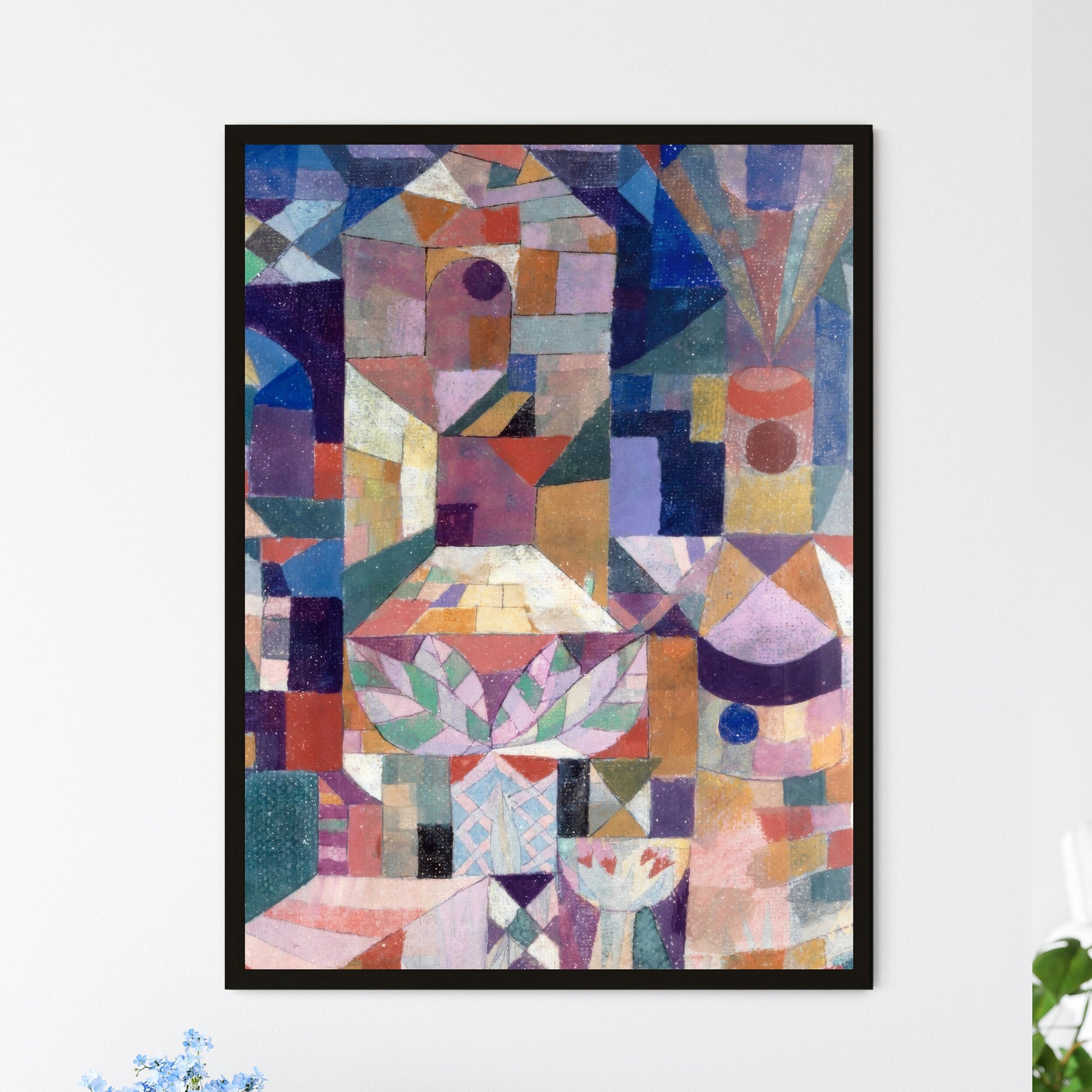 Burggarten by Paul Klee Art Print