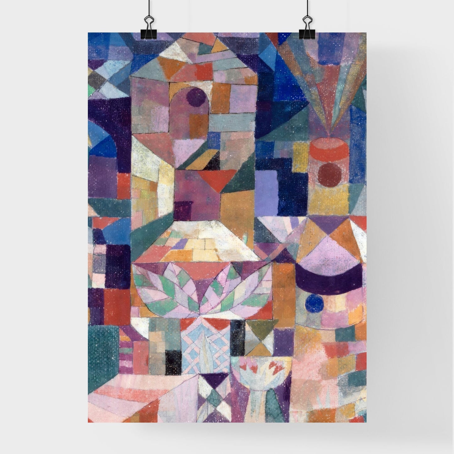 Burggarten by Paul Klee Poster