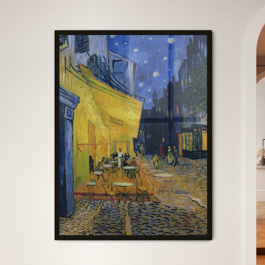 Café Terrace at Night by Vincent van Gogh Art Print