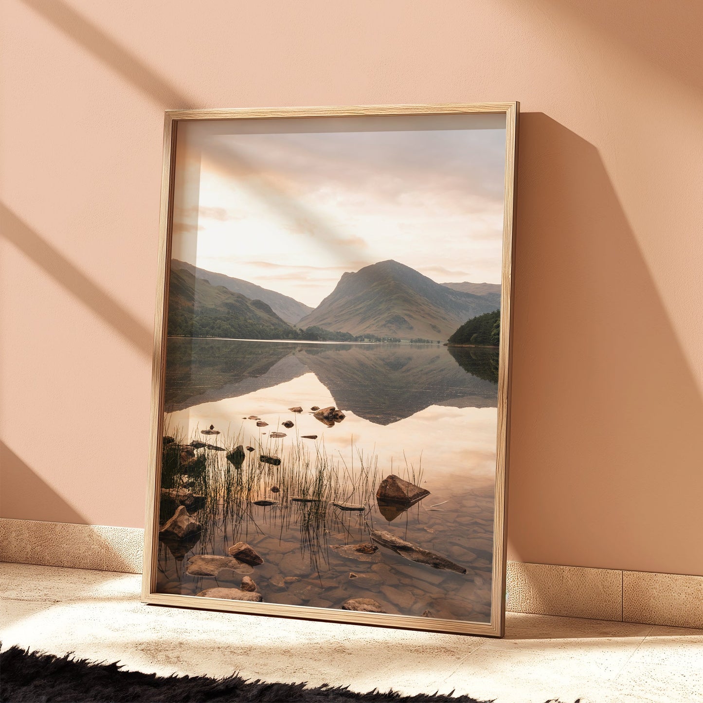 Buttermere Lake District Print – Mountain Landscape Wall Art