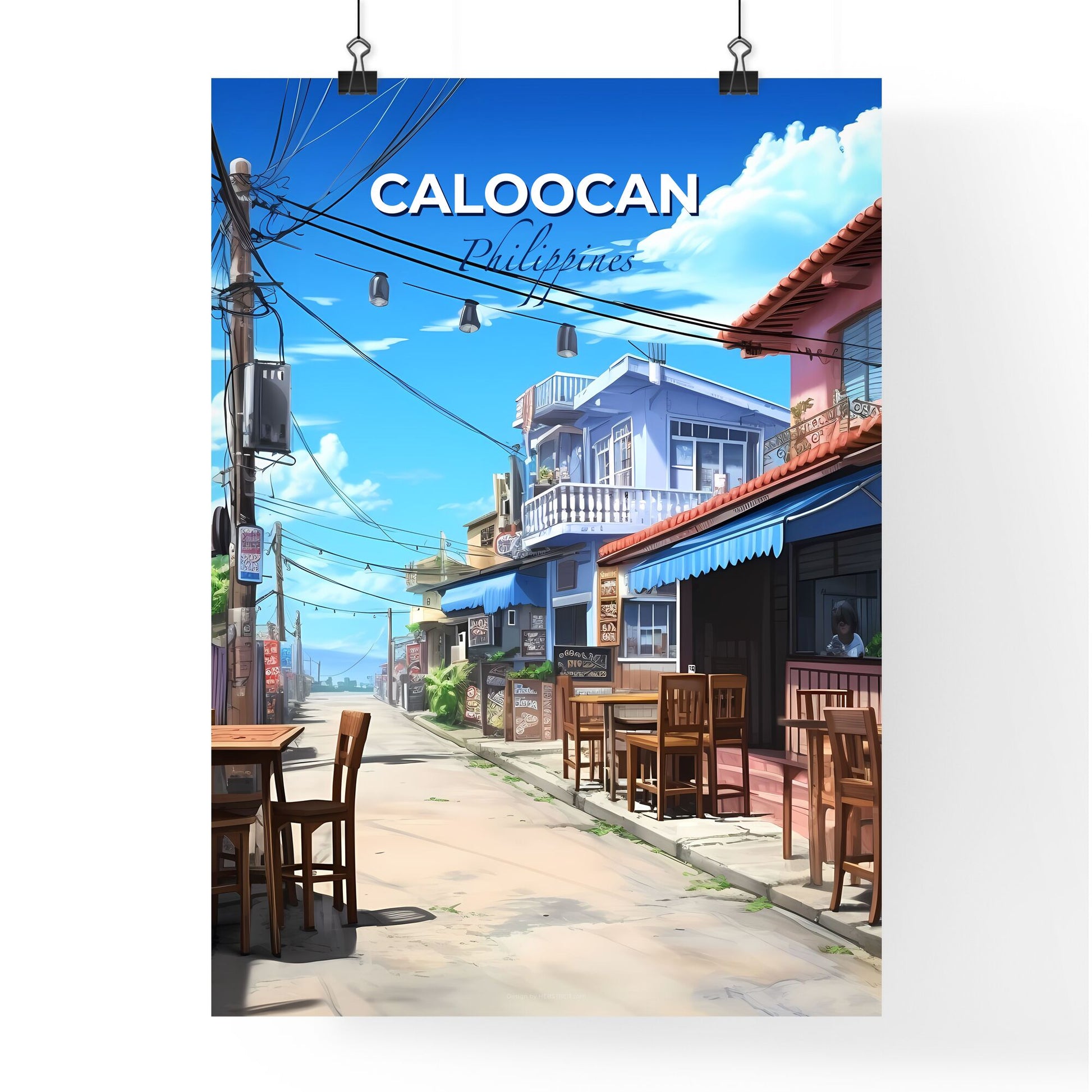 Caloocan City Philippines Urban Street Life Culture Artwork Painting Default Title