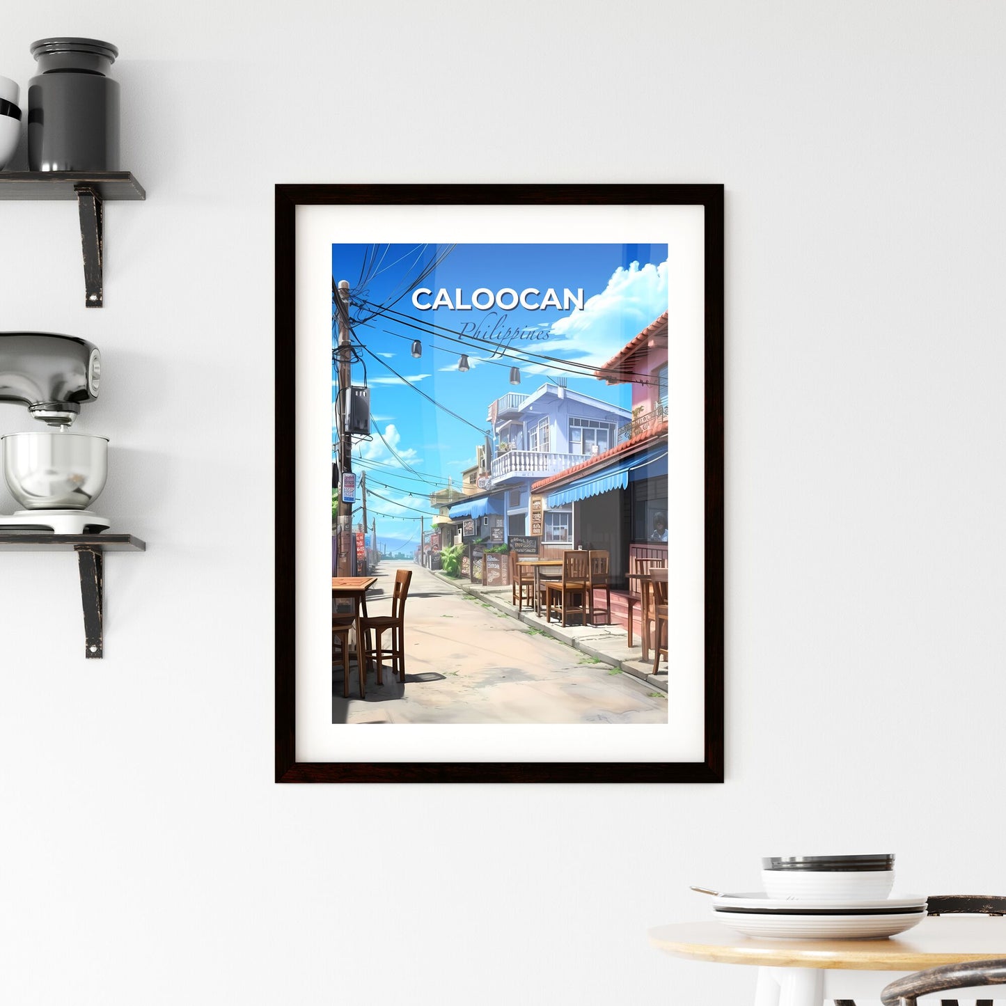 Caloocan City Philippines Urban Street Life Culture Artwork Painting Default Title