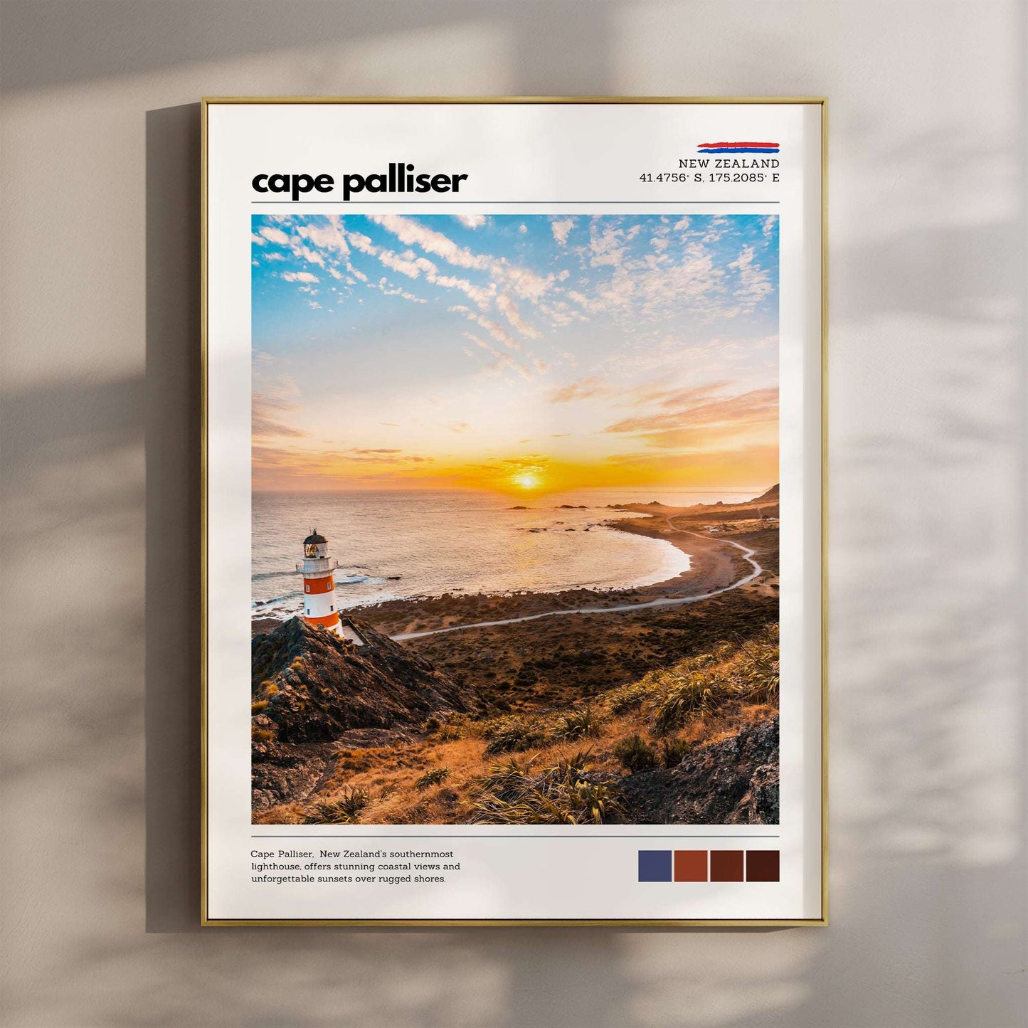 Cape Palliser Lighthouse, New Zealand