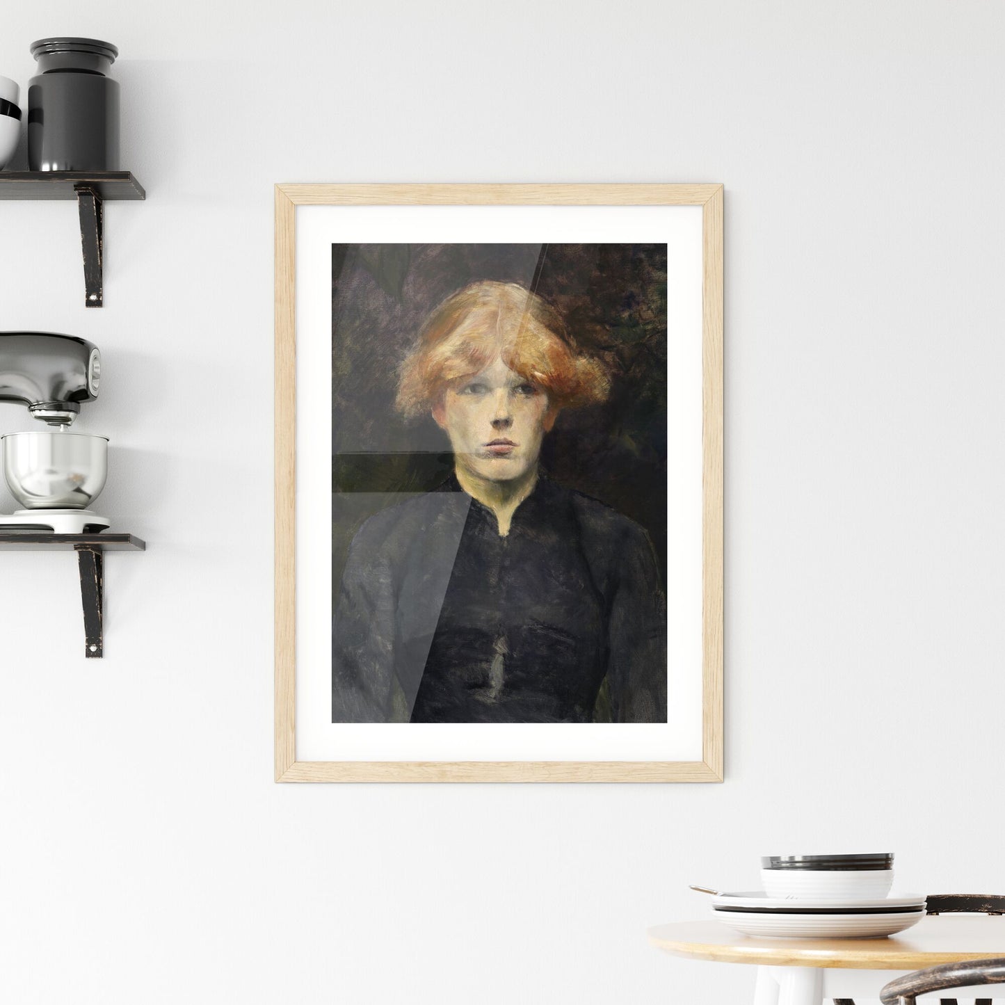 Framed Print of Carmen by Henri de Toulouse-Lautrec