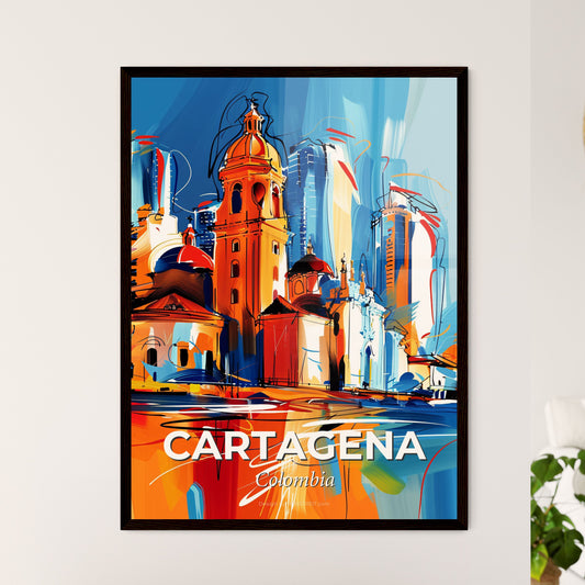 Vibrant Cartagena, Colombia - A Painting Of A City