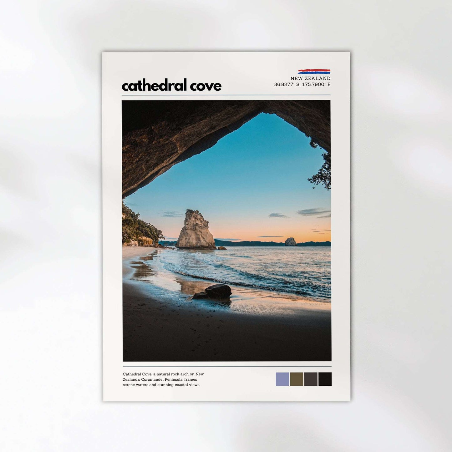 Catherdal Cove, New Zealand