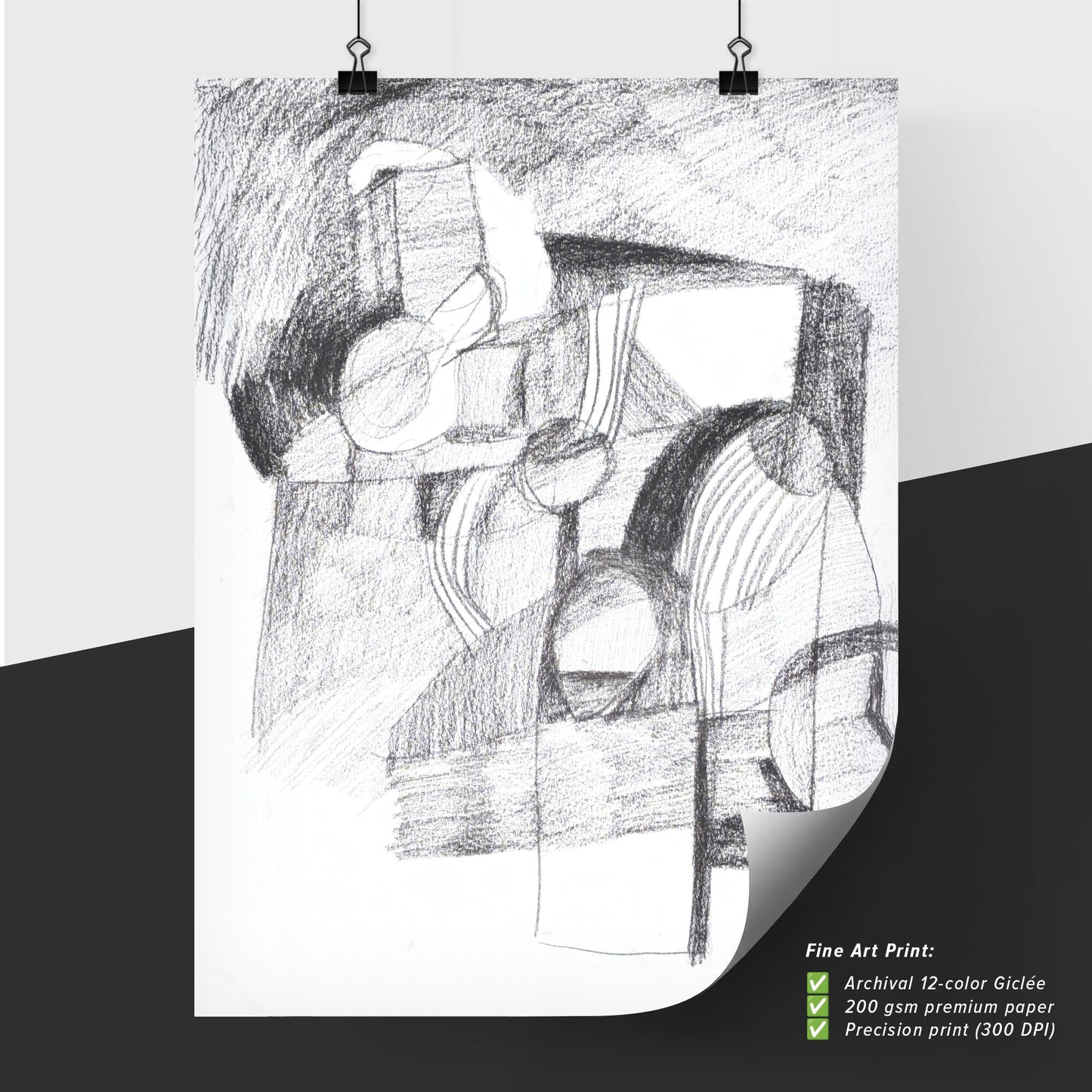 Fragmented Reflections: An Exploration of Abstract Dimensions and Shapes