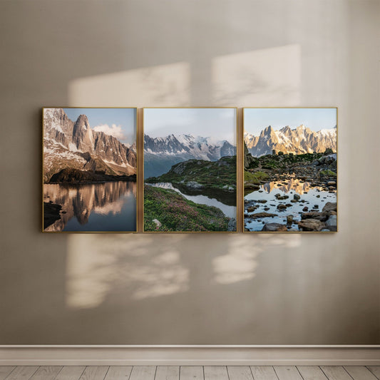 Chamonix Reflections - Mountain Wall Art - Landscape Photography Prints