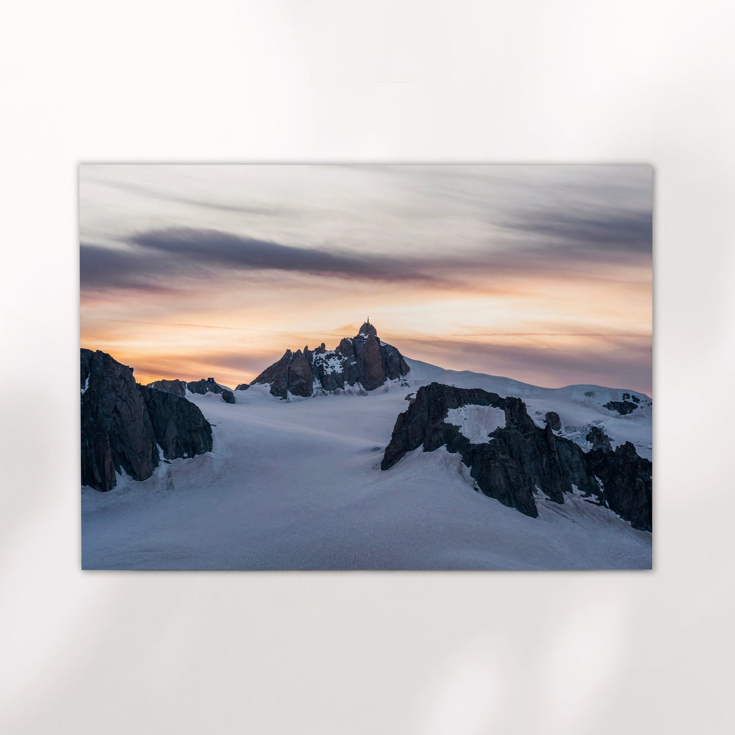 Aiguille du Midi Sunset Print – Chamonix Wall Art