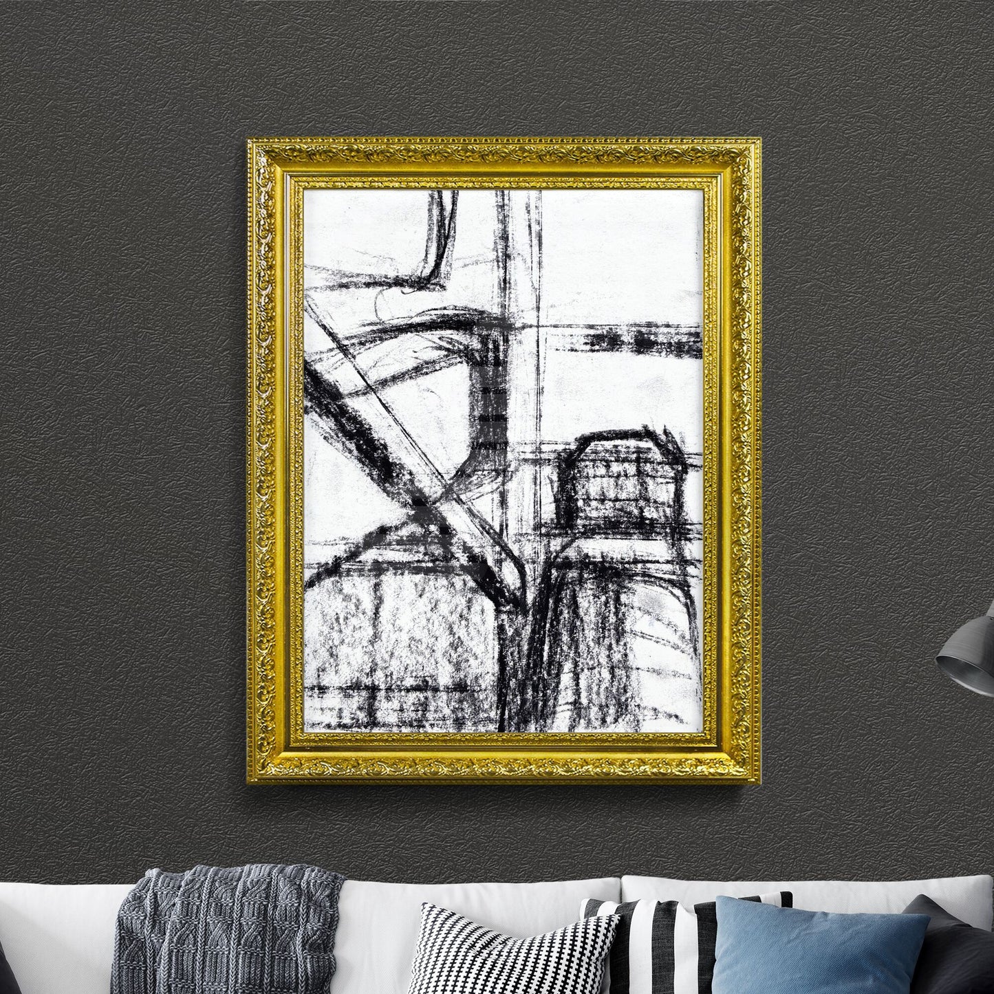 Chaotic Lines: Embracing the Dance of Shadows and Structure