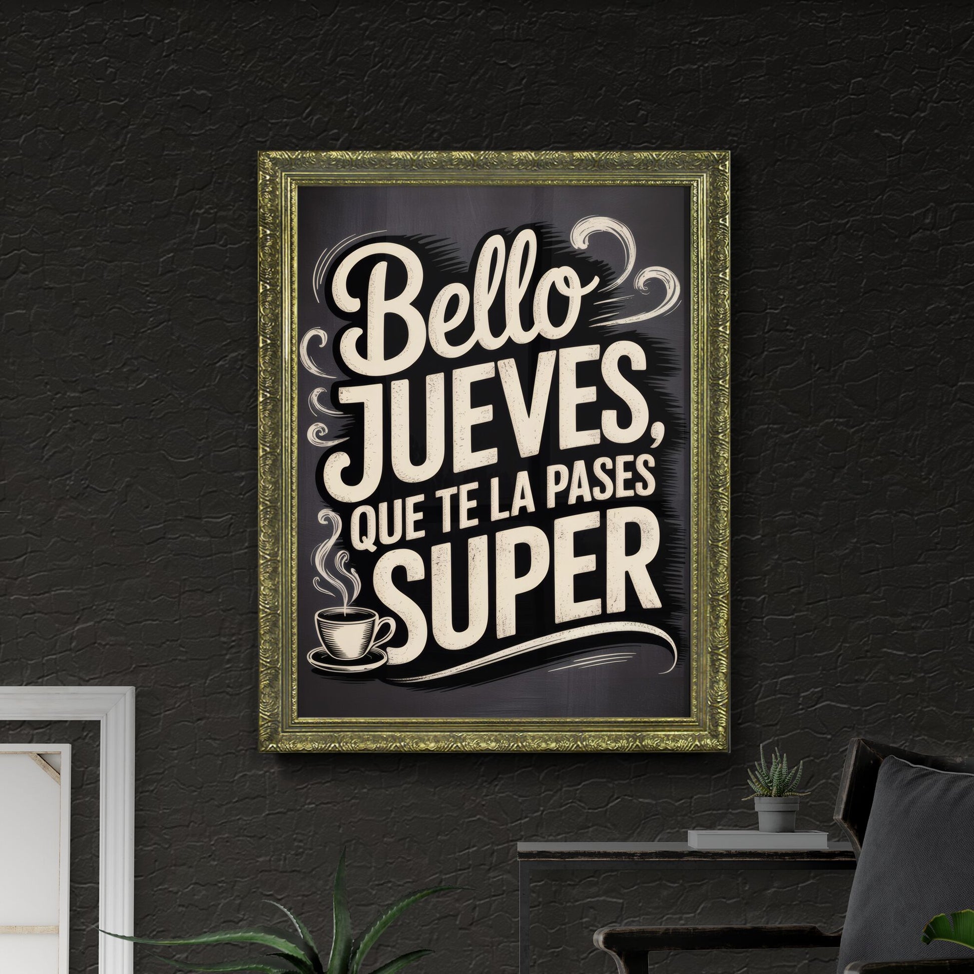 Charming Thursday Wishes for a Fantastic Day Ahead with Coffee Inspiration.