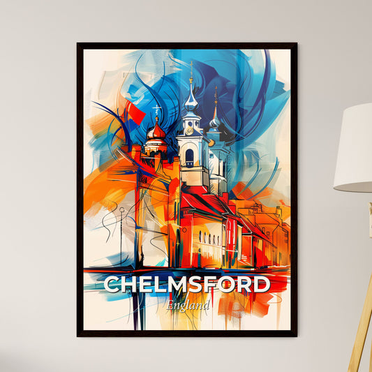 Vibrant Chelmsford, England - A Painting Of A Building