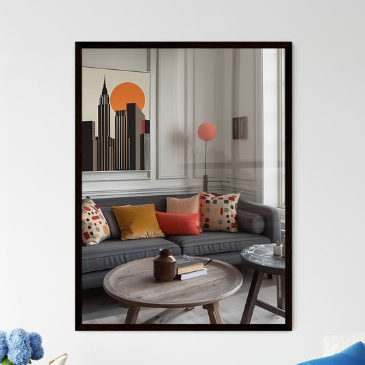 Modern Architectural Art for Contemporary Li - Framed Art Print