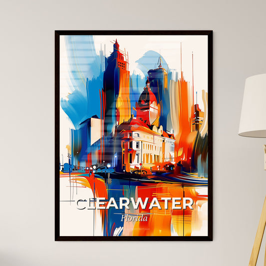 Vibrant Clearwater, Florida - A Painting Of A City