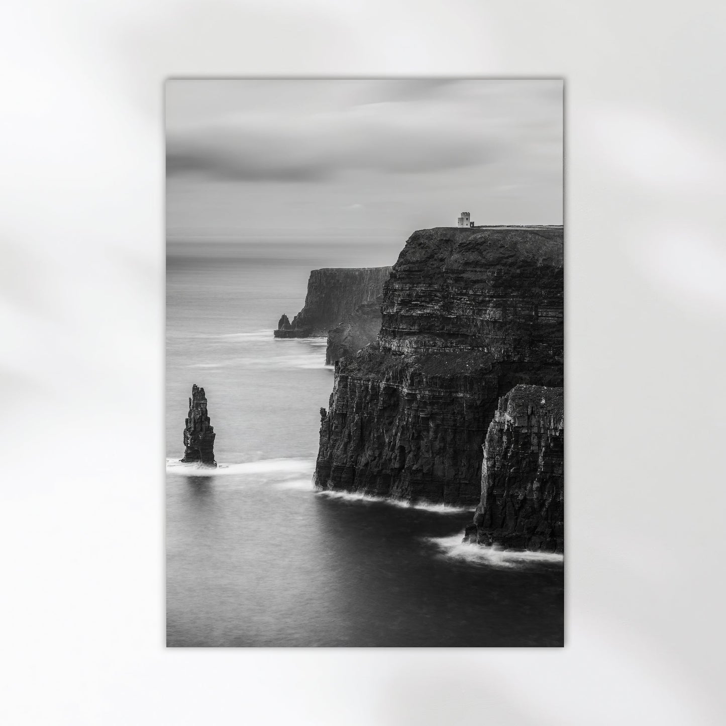 Cliffs of Moher Black & White Wall Art Print – Ireland Photography
