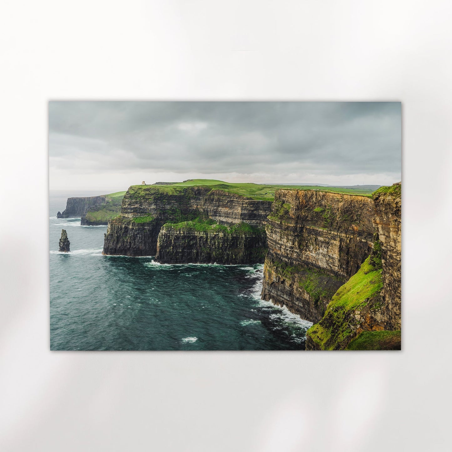 Cliffs of Moher Print – Irish Coastal Landscape Wall Art