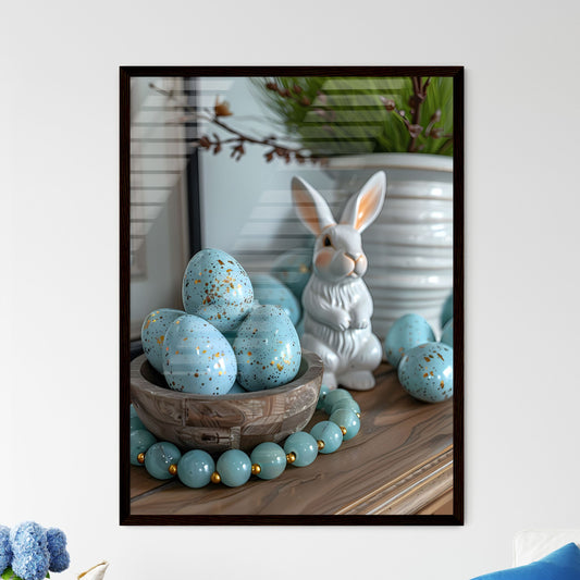 Charming Pastel Easter Decor with Pastel Bangle Wall Art