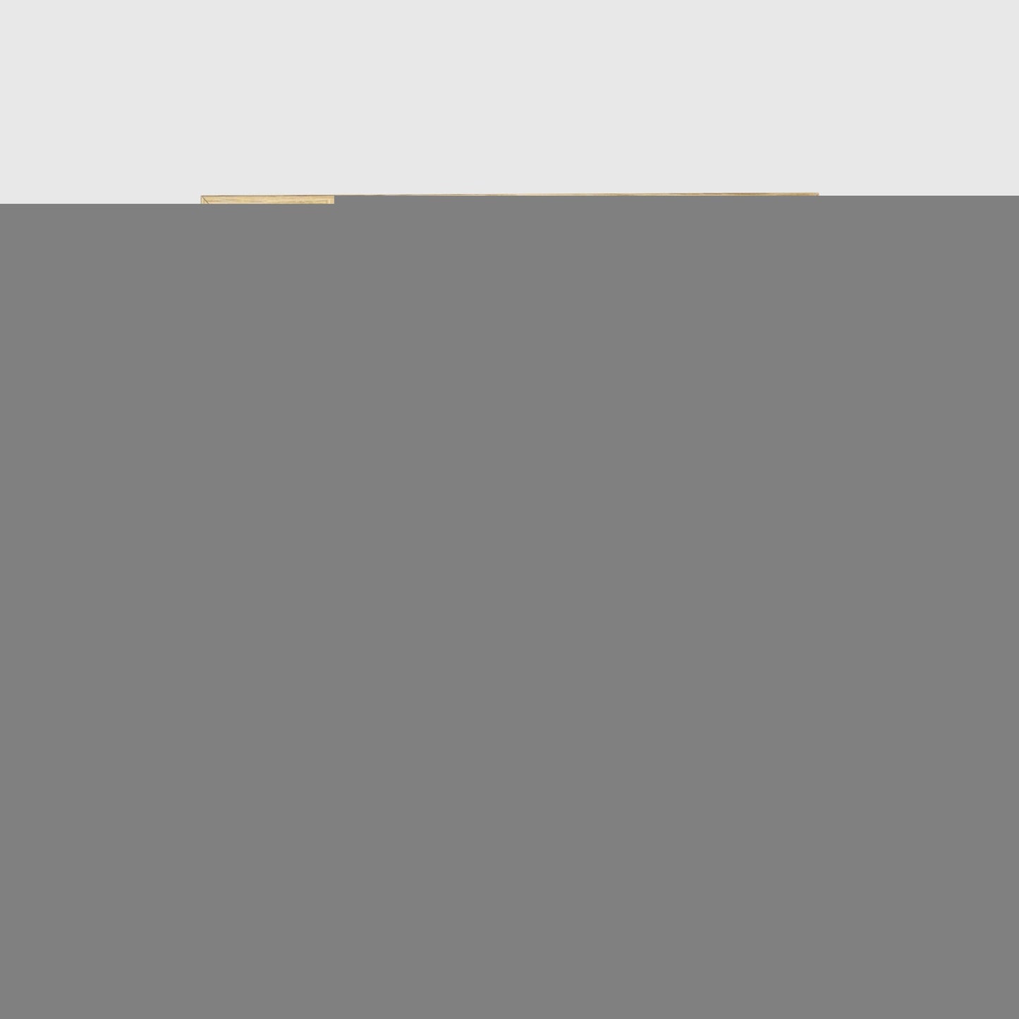 Logroño Spain Colorful City Map Canvas Print • Natural Wooden Framed