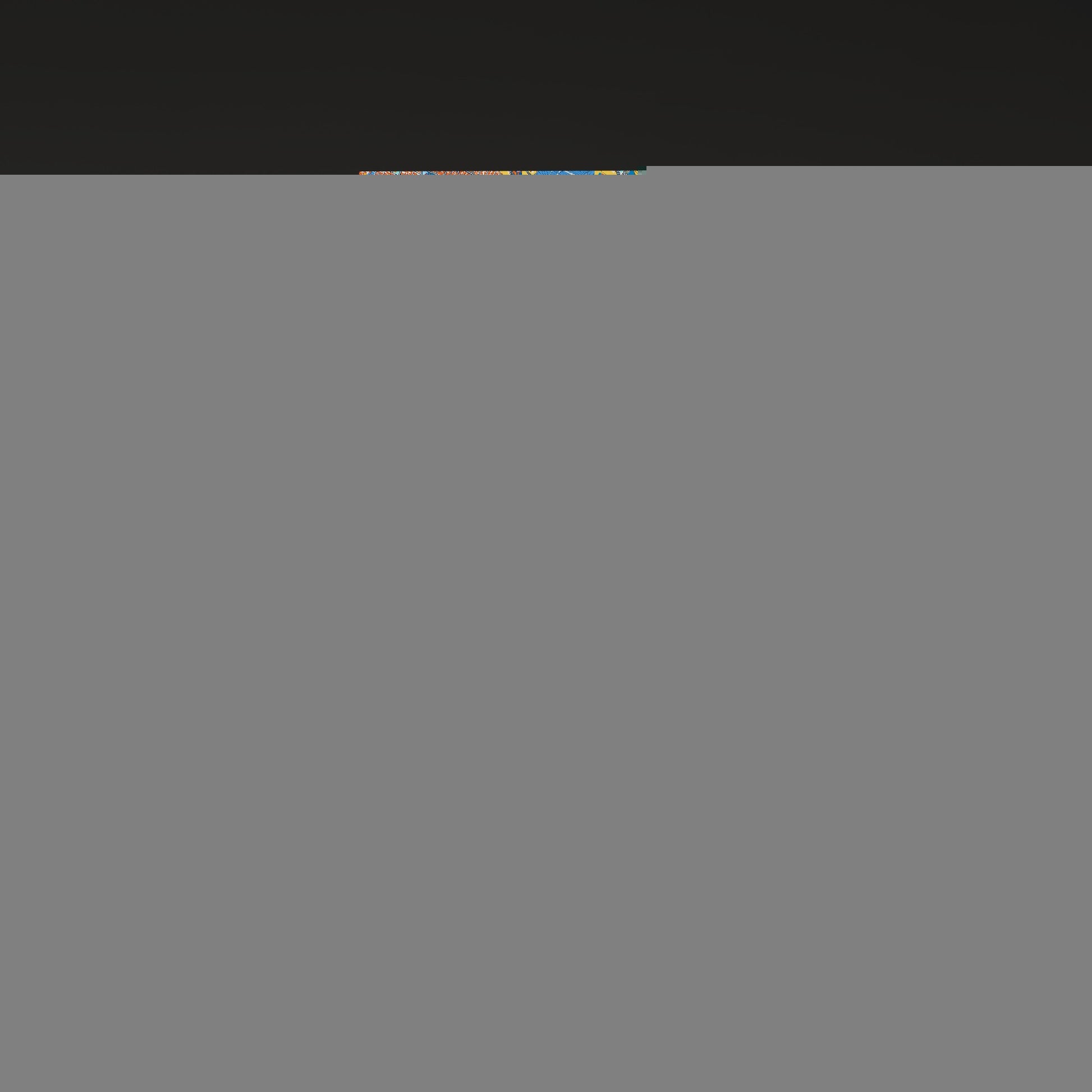 Los Angeles California Colorful City Map Canvas Print Scene