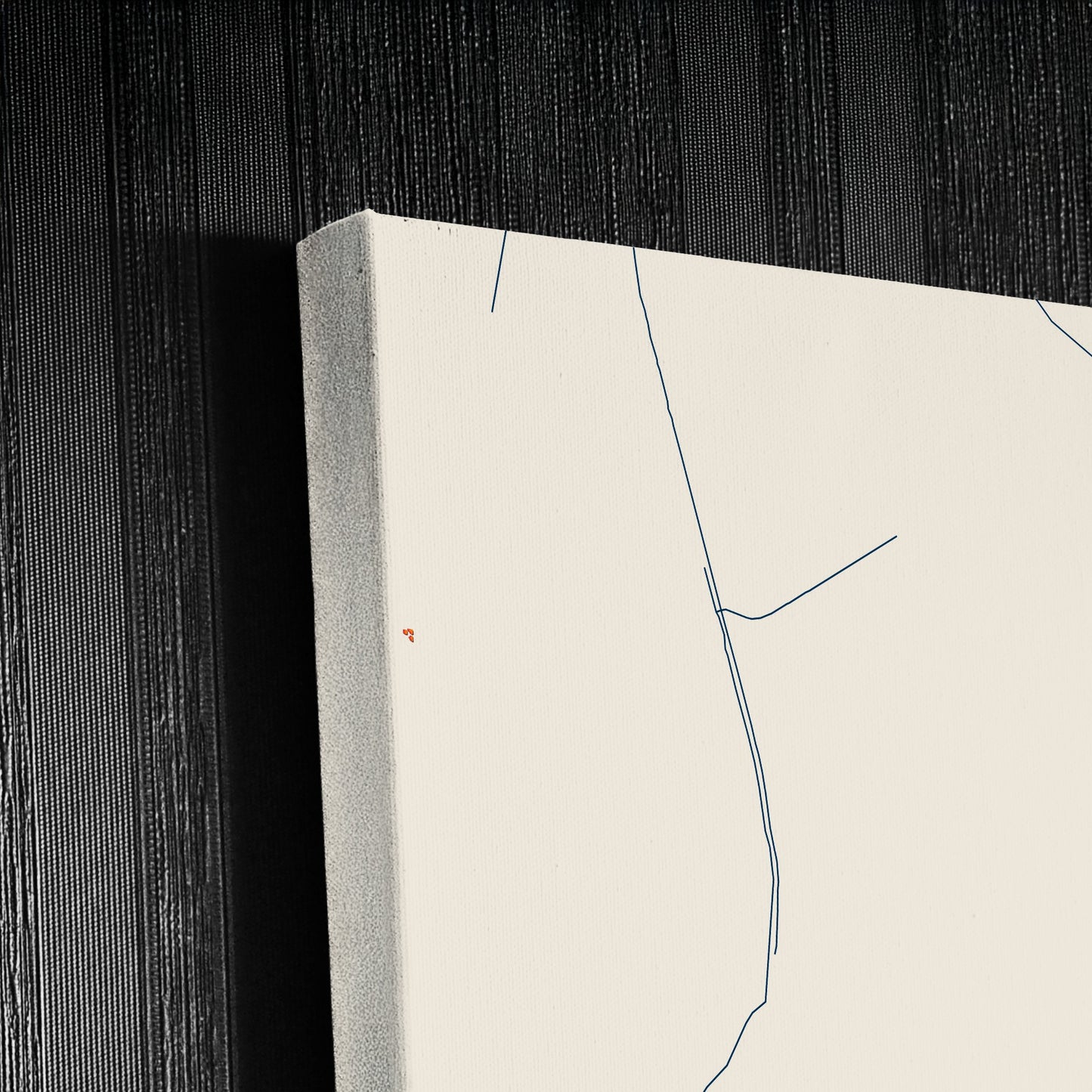 Monteria Colombia Colorful City Map Canvas Print Detail