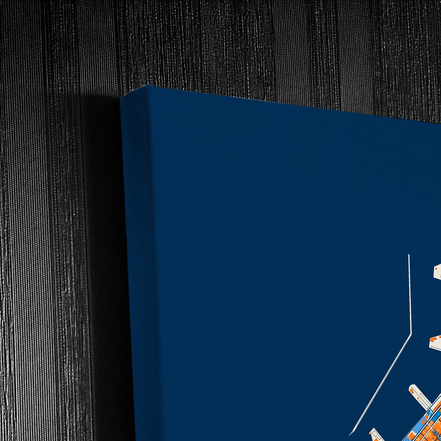 Πατρα Greece Colorful City Map Canvas Print Detail