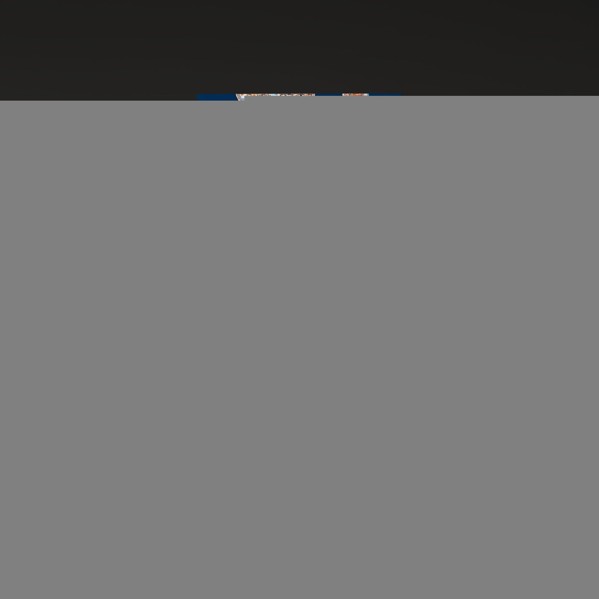 West Palm Beach Florida Colorful City Map Canvas Print Scene