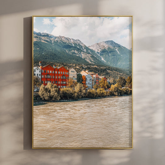 Innsbruck Wall Art Print – Austrian Alps Photography