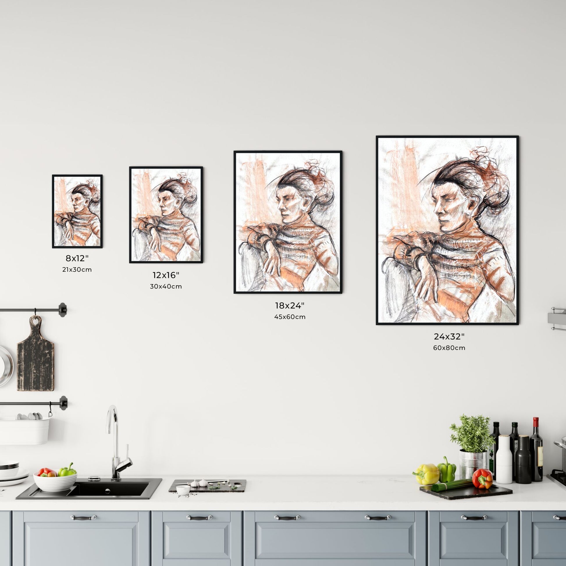 Contemplation in Warm Hues: A Journey Through Solitude and Silence Chart