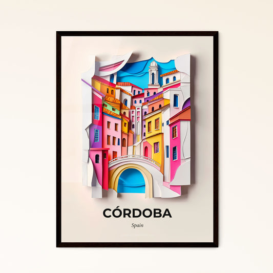 Vivid Córdoba, Spain, Papercut Print