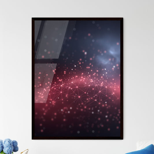 Modern abstract artwork - Framed Art Print