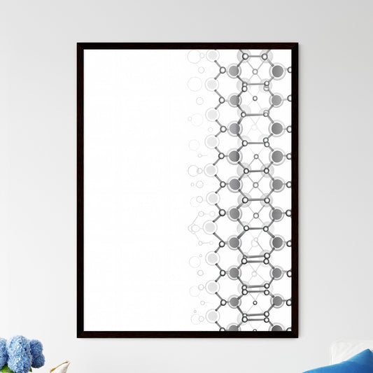 Vibrant Abstract Line Art - Framed Art Print