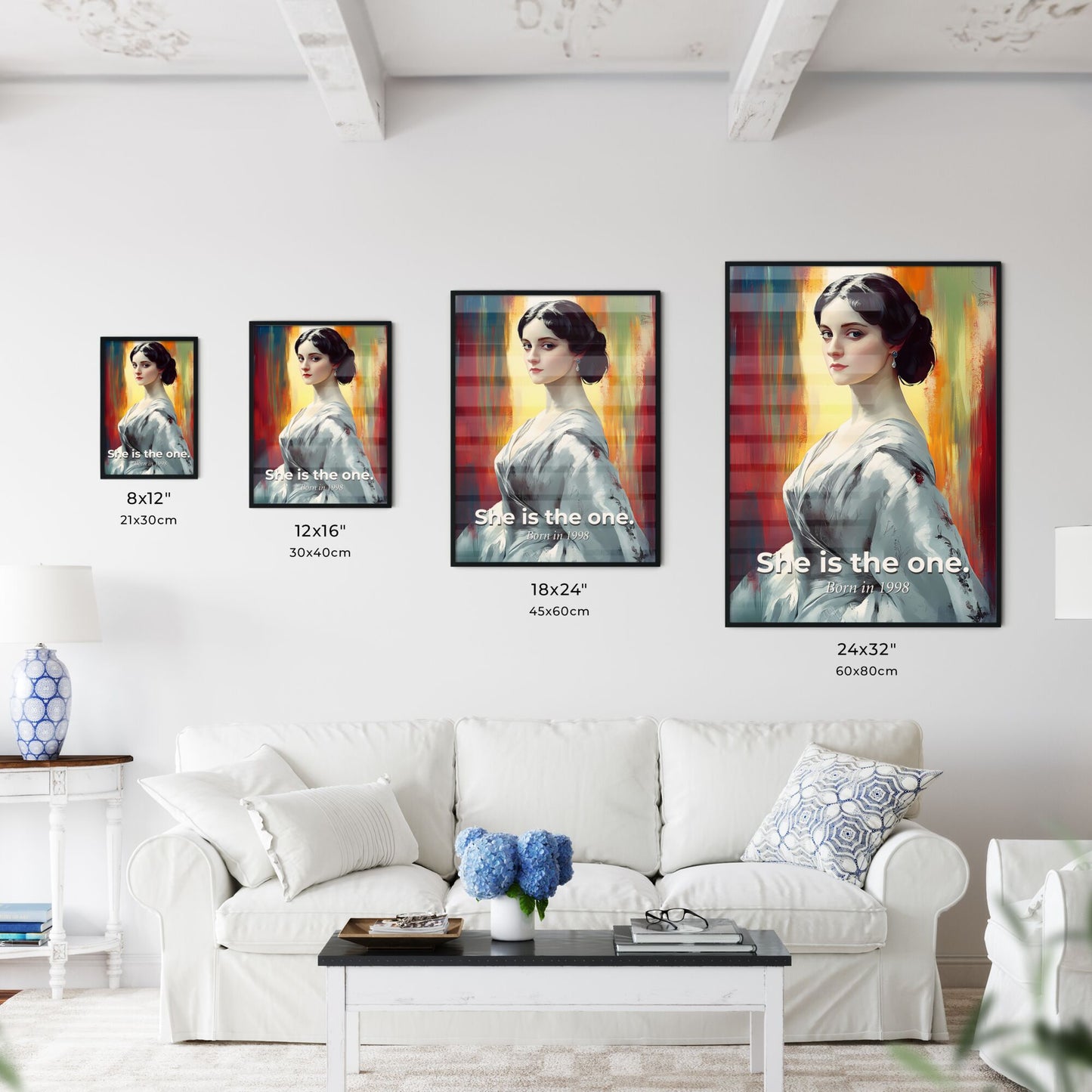 Custom Impressionist Art Portrait - Let's design your personal print now!