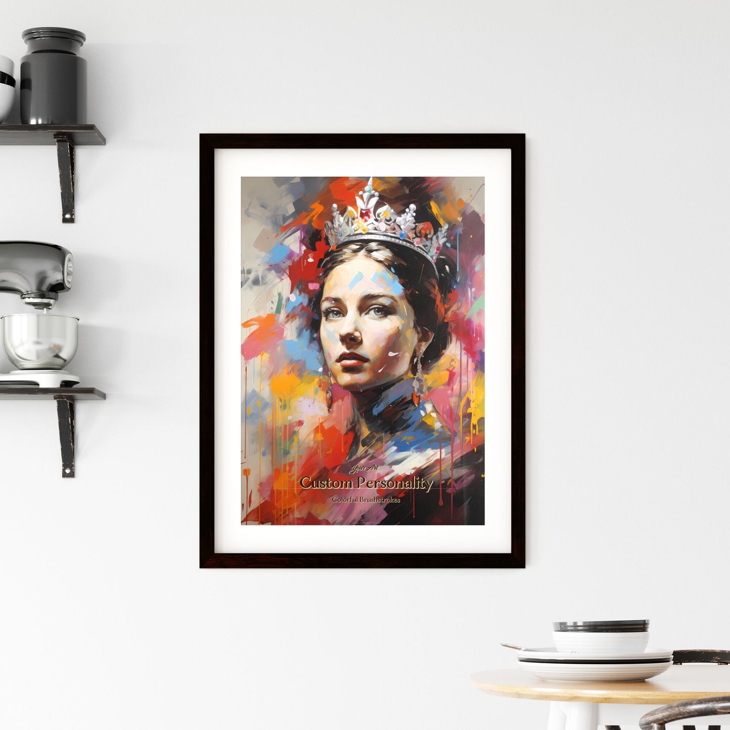 Custom Colorful Art Portrait - Let's design your personal print now!