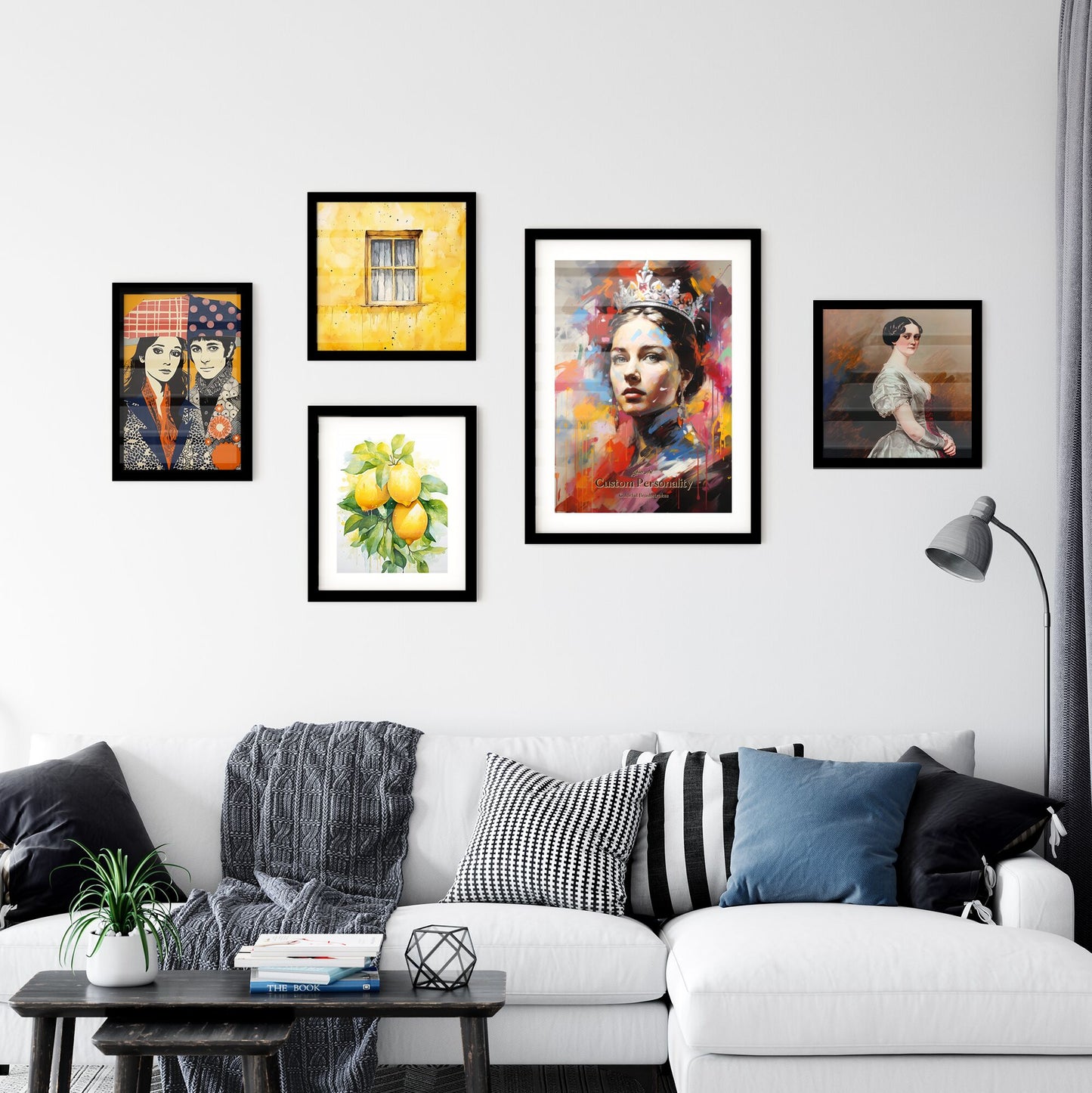 Custom Colorful Art Portrait - Let's design your personal print now!