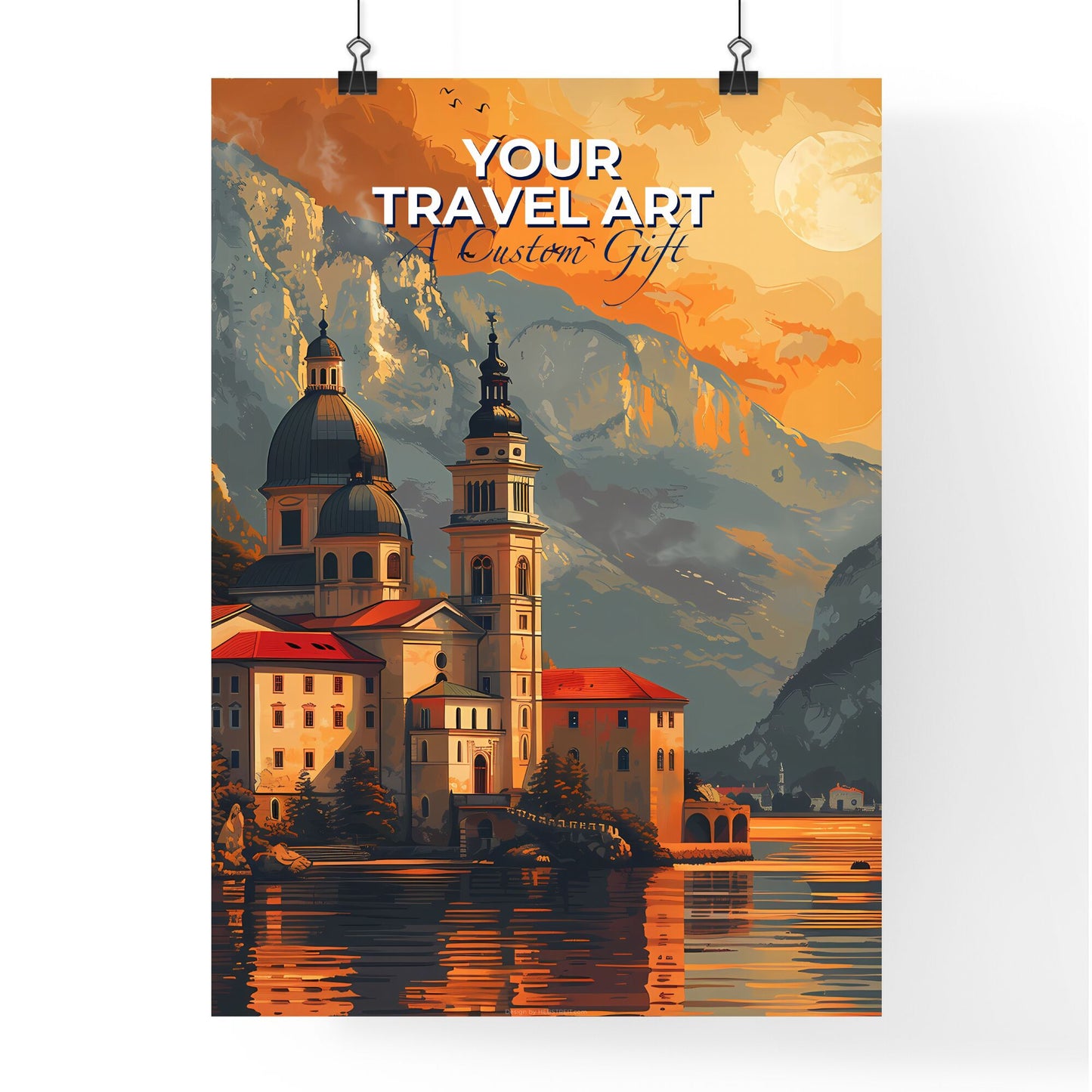 Custom TRAVEL Art Print - Let's design your's now!