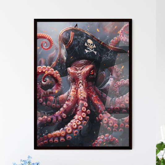 Vibrant Digital Painting of A Wall Art