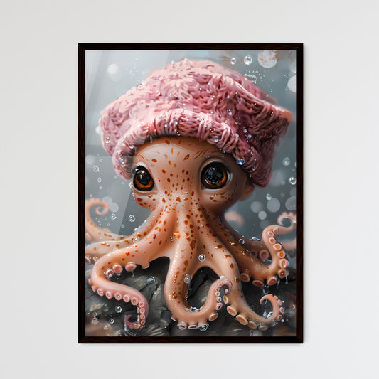Vibrant Pirate Octopus Painti Wall Art