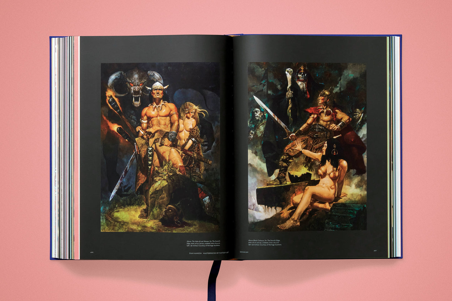 Masterpieces of Fantasy Art (German, French, English)