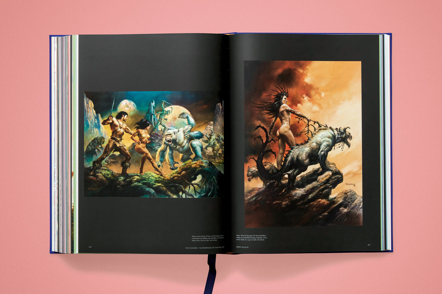 Masterpieces of Fantasy Art (German, French, English)