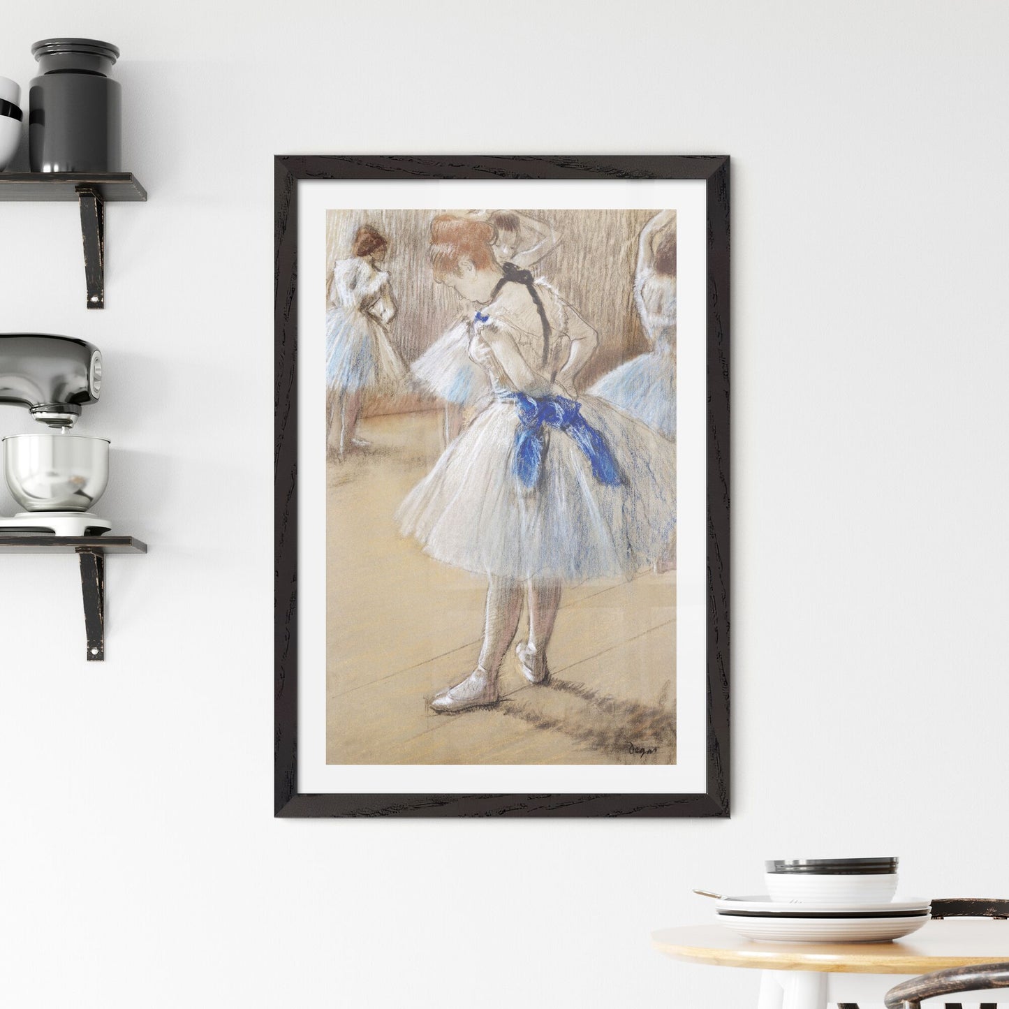 Framed Print of Dancer by Edgar Degas