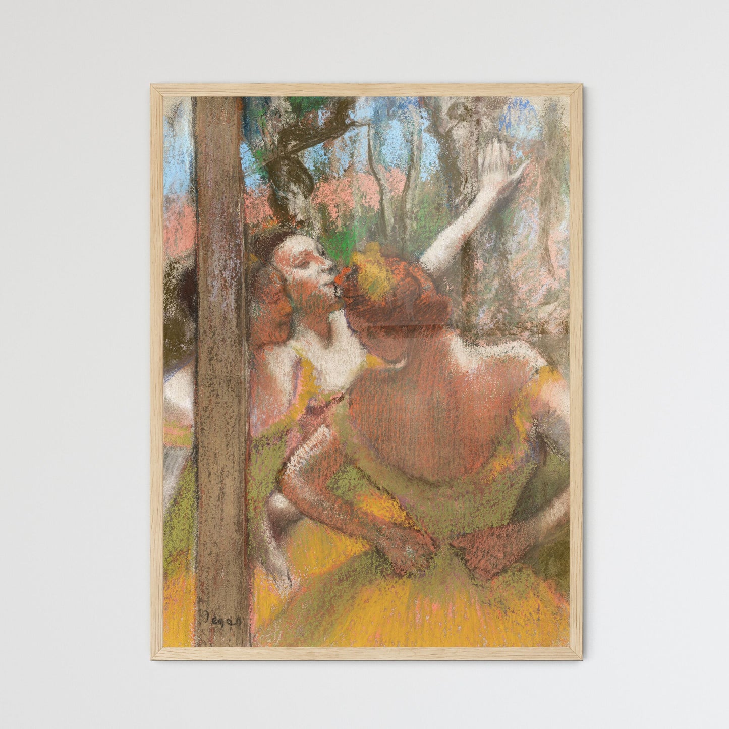 Dancers by Edgar Degas Framed Art Print