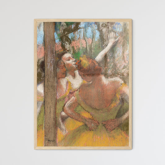 Dancers by Edgar Degas Framed Art Print